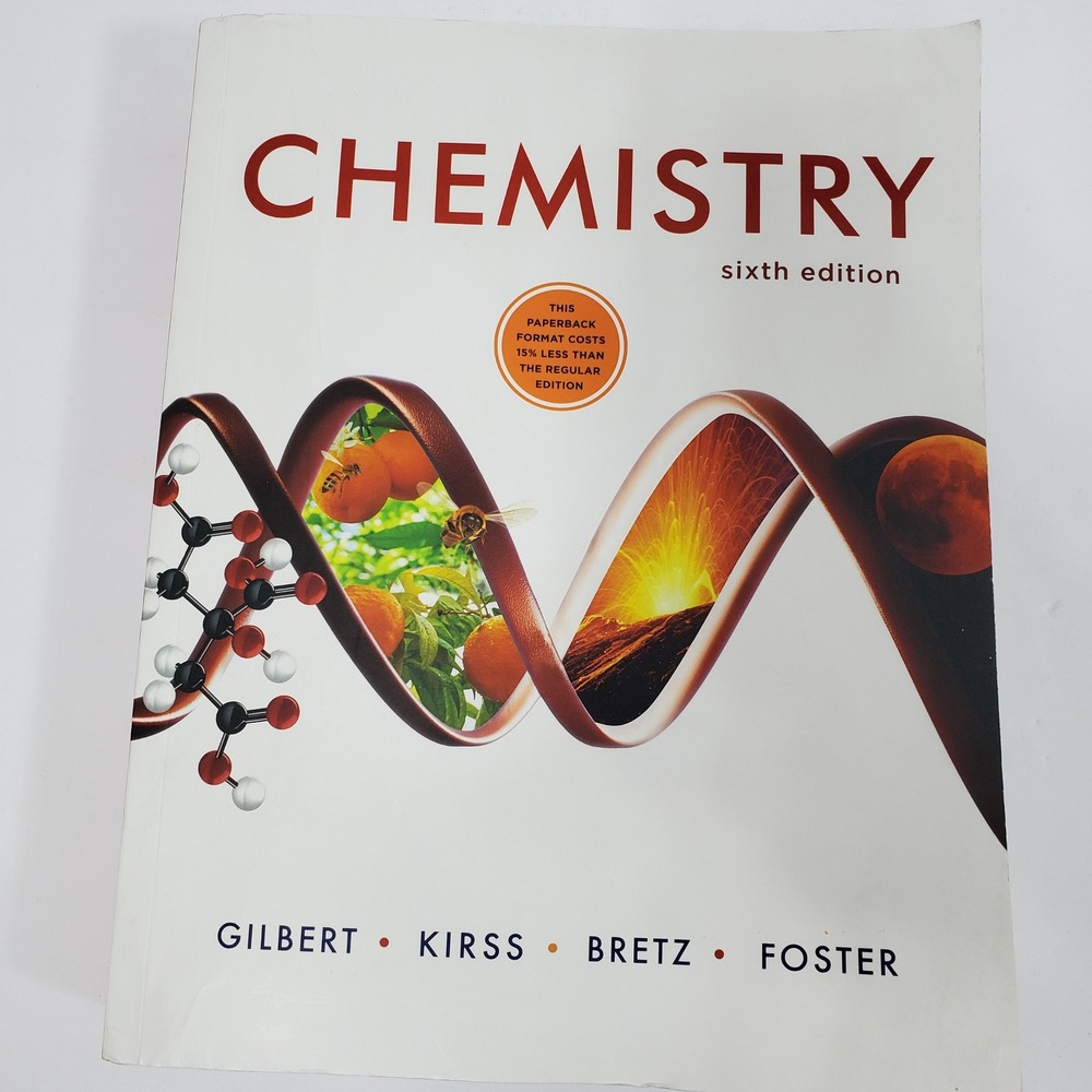 Chemistry The Science in Context 6th Ed Gilbert Paperback W.W. Norton